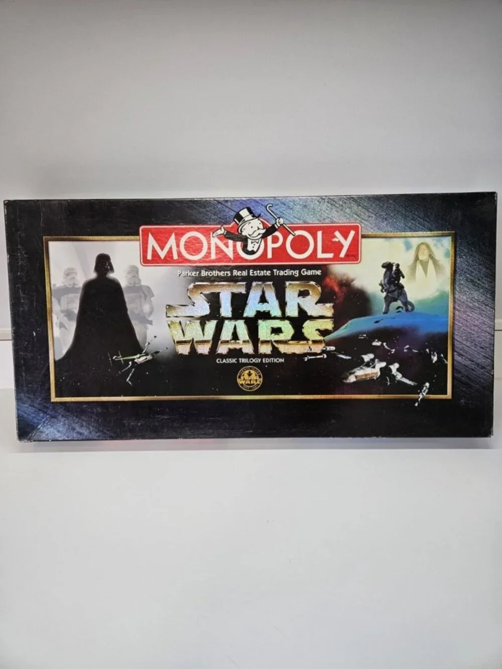 NEW Star Wars Monopoly 1997 Parker Brothers Classic Trilogy Edition NOS